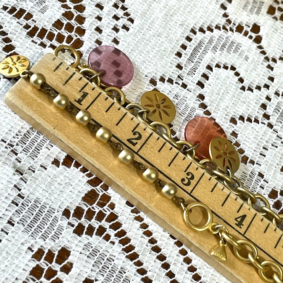 Vintage Liz Claiborne Gold Charm Set - Picture 7 of 11